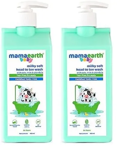Image of Mamaearth Milky Soft Wash 400ml x2
