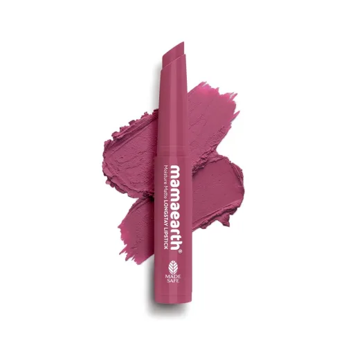Image of Mamaearth Moisture Matte Mini Lipstick Pink Tulip 0.7g