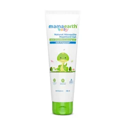 Mamaearth Natural Mosquito Repellent Gel - 100ml |DEET Free | Protects from Dengue, malaria & Chikungunya| 