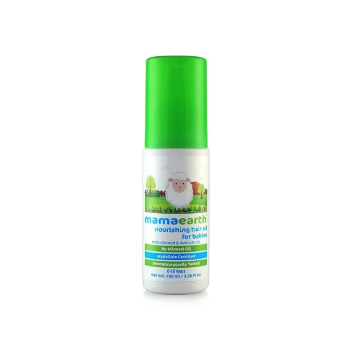 Image of Mamaearth Nourishing Baby Hair Oil 100 ml