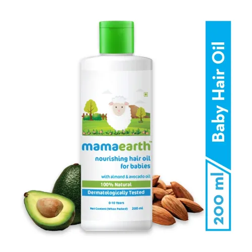 Image of Mamaearth Nourishing Baby Hair Oil 200 ml