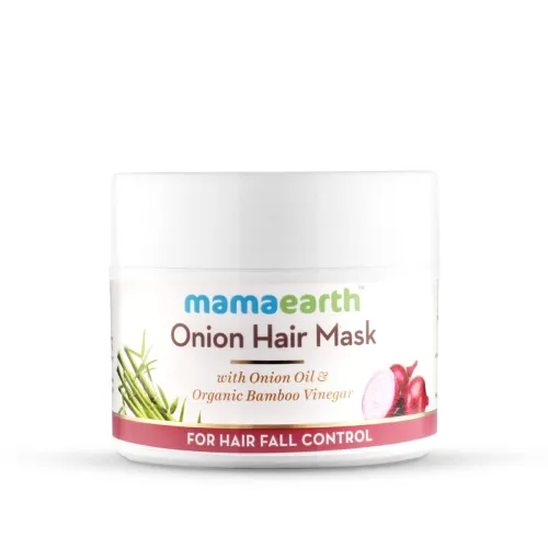 Image of Mamaearth Onion Hair Mask - 200g 