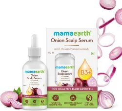 Mamaearth Onion Scalp Serum for Healthy Hair Growth� with Onion� Niacinamide (50 ml)