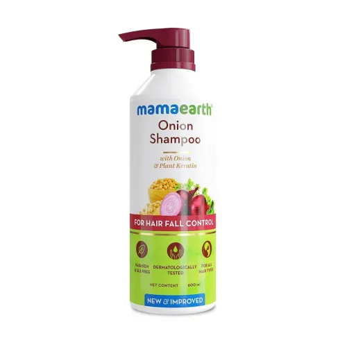 Image of Mamaearth Onion Shampoo for Hair Growth, 600ml