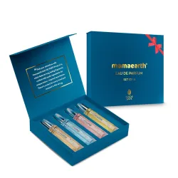 Mamaearth Perfume Gift Set for Men & Women | Made Safe Approved | Travel-Friendly Pack | Premium & Long-Lasting Fragranc