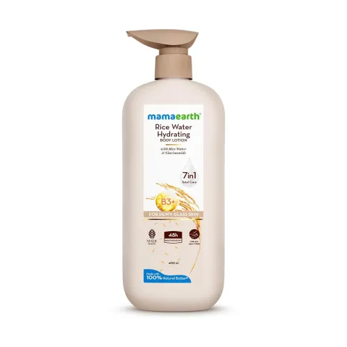Image of Mamaearth Rice Water Hydrating Body Lotion 
