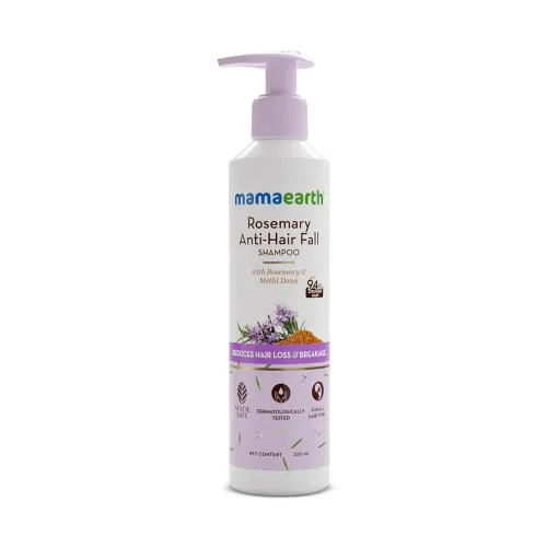 Image of Mamaearth Rosemary Anti Hair Fall Shampoo 