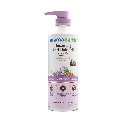 Image of Mamaearth Rosemary Anti-Hair Fall Shampoo 600 ml