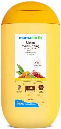 Image of Mamaearth Ubtan Moisturizing Body Lotion (100 ml)