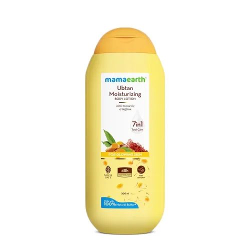 Image of Mamaearth Ubtan Moisturizing Body Lotion 