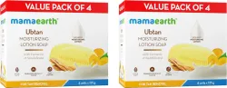 Mamaearth Ubtan Moisturizing Lotion Soap (8 x 125 g)