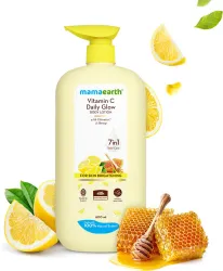 Mamaearth Vitamin C Daily Glow Body Lotion with Vitamin C & Honey for Skin
