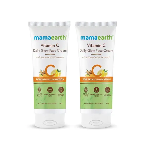 Image of Mamaearth Vitamin C Daily Glow Face Cream (Pack of 2)