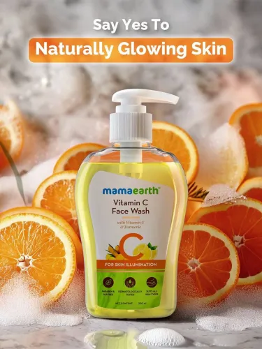 Image of Mamaearth Vitamin C Face Wash (250 ml)
