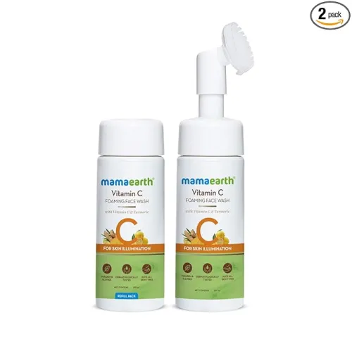 Image of Mamaearth Vitamin C Face Wash Combo (150ml + 150ml)
