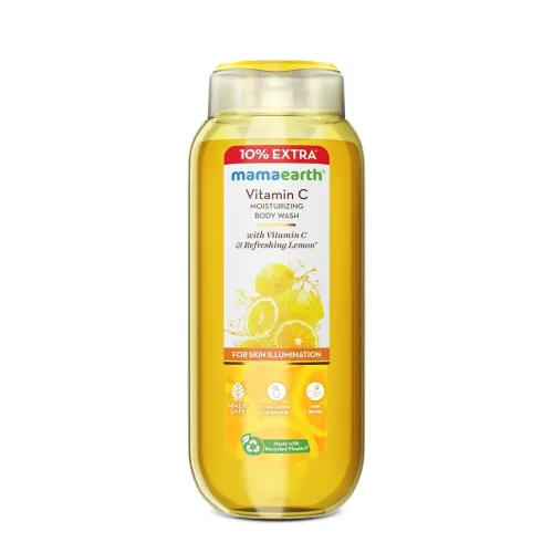 Image of Mamaearth Vitamin C Moisturizing Body Wash, 275ml