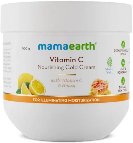 Image of Mamaearth Vitamin C Nourishing Cold Cream (100g)