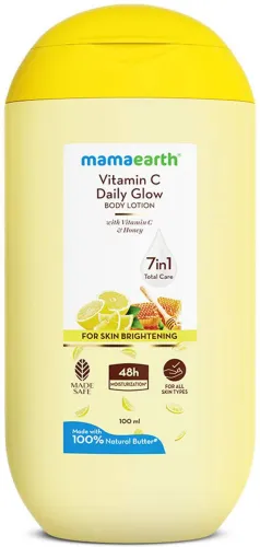 Image of Mamaearth Vitamin C Daily Glow Body Lotion (100ml)