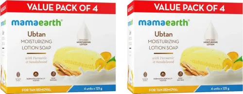 Image of Mamaearth Vitamin C Moisturizing Lotion Soap 125g * Pack of 8
