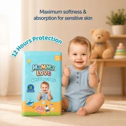 Mamma Love Baby Diaper Pants (42 Pieces)