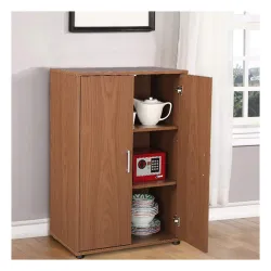 MAMTA DECORATION MDF Multipurpose Cabinet (Walnut), Standard (MD-CBNT01-N)