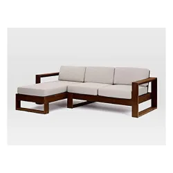 MAMTA DECORATION Solid Sheesham Wood Sofa Cum Bed with Headboard and Mini Storage | Wooden Sofa Furniture for Home Livin