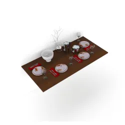 MAMTA DECORATION Standard Wall Mounted Dining Table 