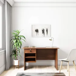 MAMTA Decoration Engineered Wood Study Table Multifunctional Writing Desk Wooden Laptop Table for Study Room Home and Of