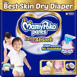 MamyPoko Extra Absorb XXL Baby Diapers (18 Count)
