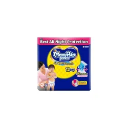 Mamypoko Pants All Night Absorb Baby Diapers XL Size  54 Count