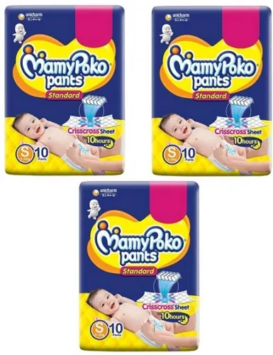 Image of MamyPoko Pants Small Size Diapers 30Pc