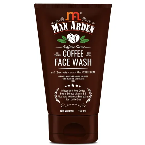 Image of Man Arden Coffee Face Wash - No Parabens, Sulphate, Silicones - 100mL