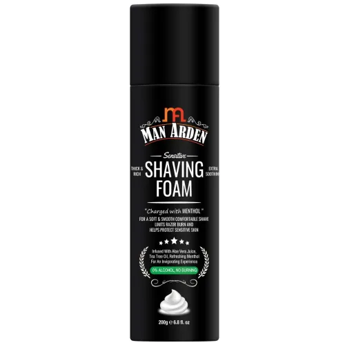 Image of Man Arden Shaving Foam For Sensitive Skin, 200g