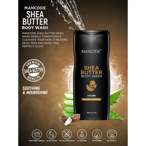 Image of MAN CODE Sheabutter Body Wash For Men 450Ml 