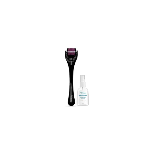 Image of Man Matters 1.00 mm Derma Roller with Disinfectant +540 Titanium Alloy Needles |
