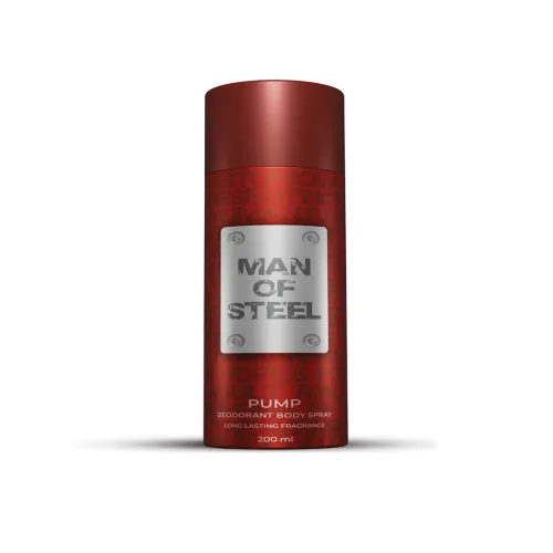 Image of Man of Steel Pump Deodorant Body Spray - 127 g