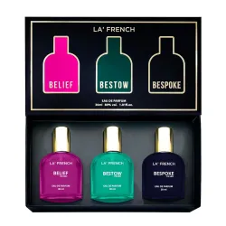 La French Man Perfume Gift Set 3 x 30 ml for Men