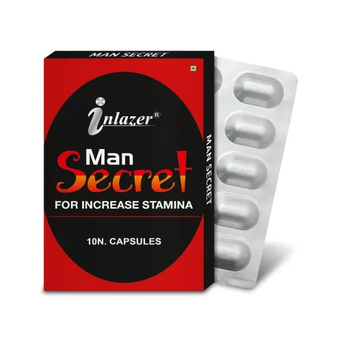 Image of MAN SECRET Medicine Men Stamina Capsule Power Capsule Provides Extra Power