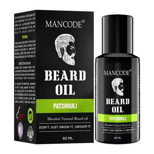 Image of Mancode Beard & Hair Growth Oil, 60ml
