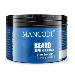 Mancode Beard Softener Cream 100gm for Frizzy Rough Dry Mustache and Beard