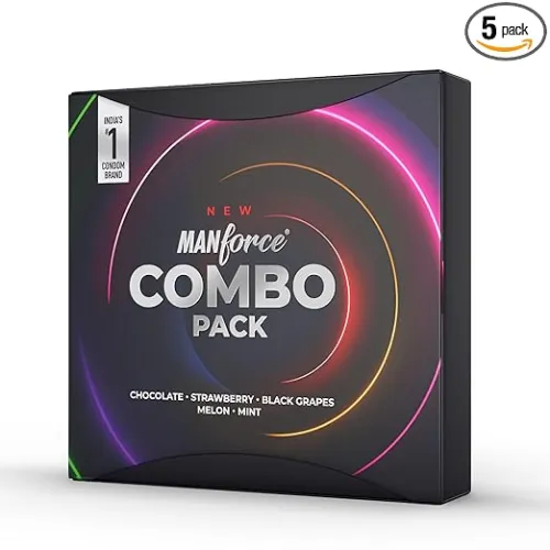 Image of Manforce 3 in 1 Condoms Combo Pack