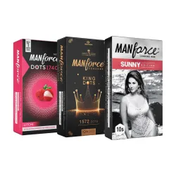 MANFORCE Condoms combo Pack