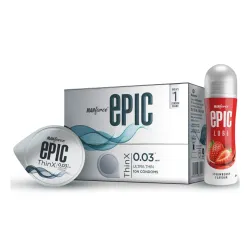 Manforce Epic ThinX Condoms 10 Units Condoms|