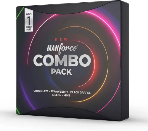 Image of MANFORCE Mix Flavour Condom  (20 Sheets)
