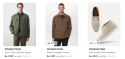 MANGO MAN Mango at minimum 60% Discount
