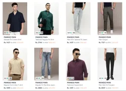 Mango Man Men's Clothing up to 70% Discount