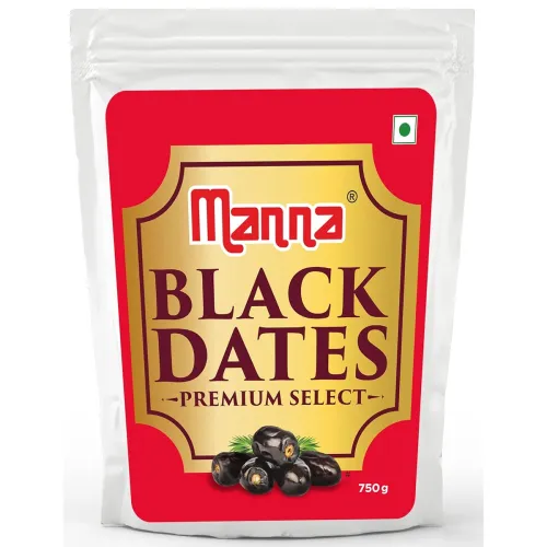 Image of Manna Black Dates 750 grams 