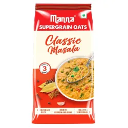 Manna Classic Masala Oats with Millets & Supergrain 450g (Pack of 2)