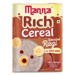 Manna Sprouted Ragi Powder Porridge Mix (250g)
