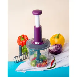 Manual Food Chopper, 1100ml Capacity